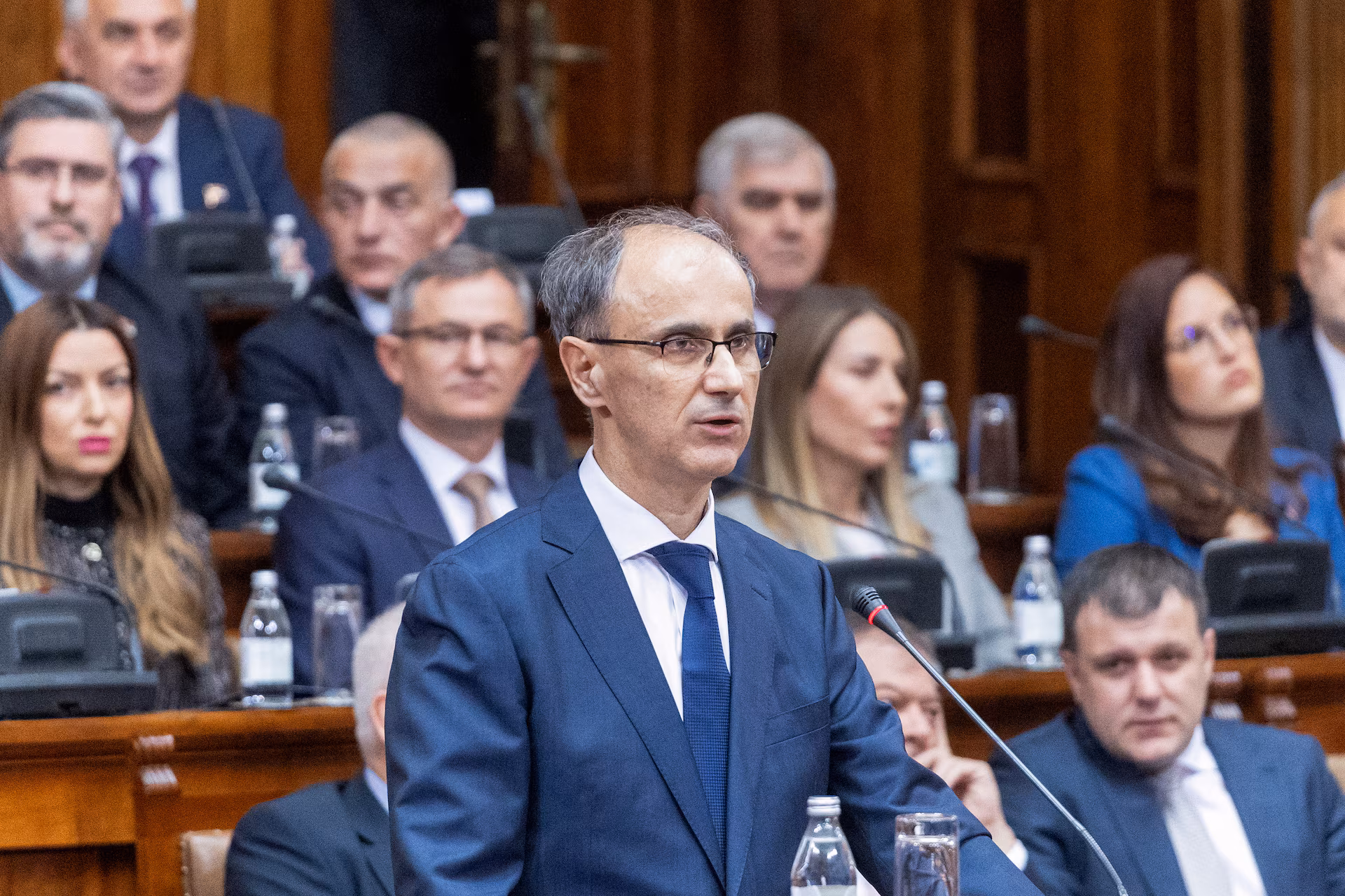 Đuro Macut at a national address