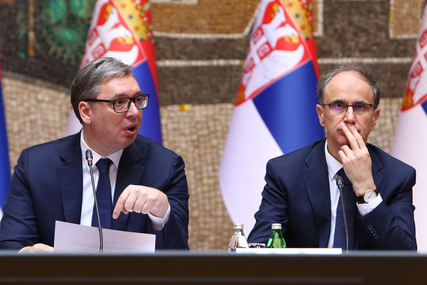 Đuro Macut with President Vučić